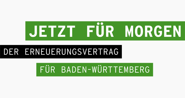 Ausschnitt aus dem Deckblatt des Koalitionsvertrags der Grünen Baden-Württemberg und der CDU Baden-Württemberg