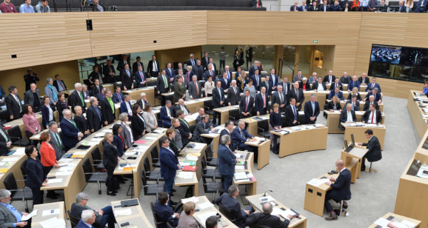 Abstimmung im Landtag 2016